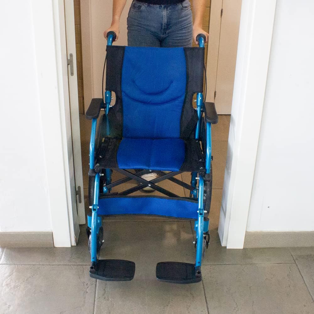 ¿Existen sillas de ruedas plegables y ligeras con frenos de seguridad?